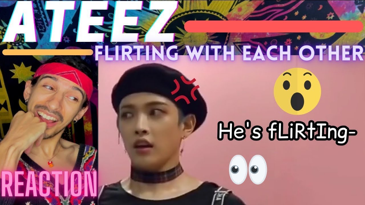 ATEEZ FLIRTING With Each Other | REACTION