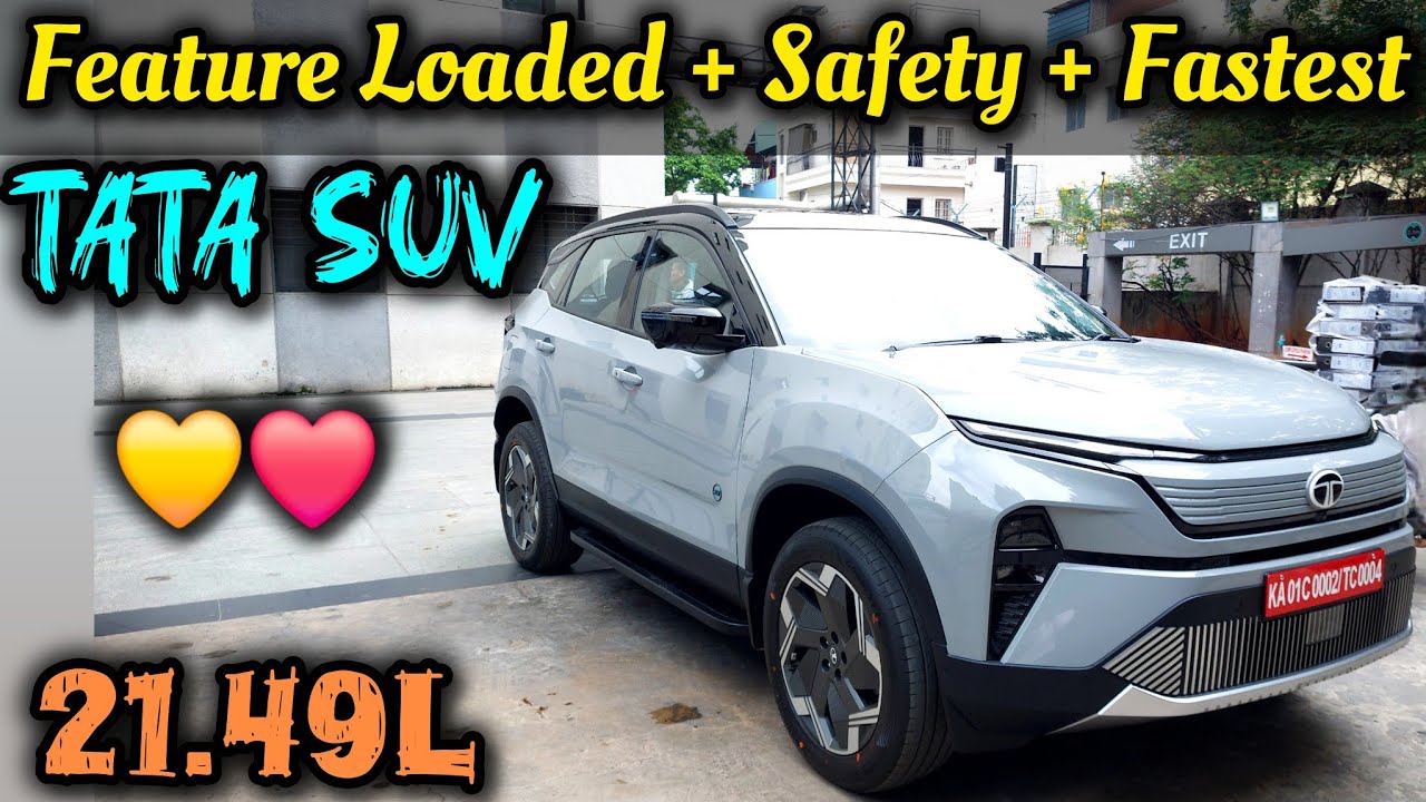 Tata Harrier EV 2025 Detailed Review in Kannada| Flagship Tata Car🔥
