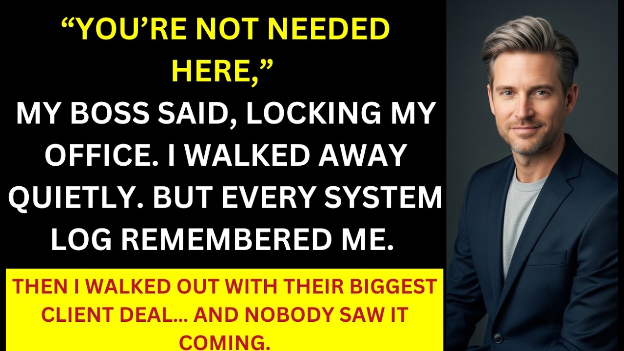 They Locked Me Out of My Office — I Walked Out With Their Biggest Deal”