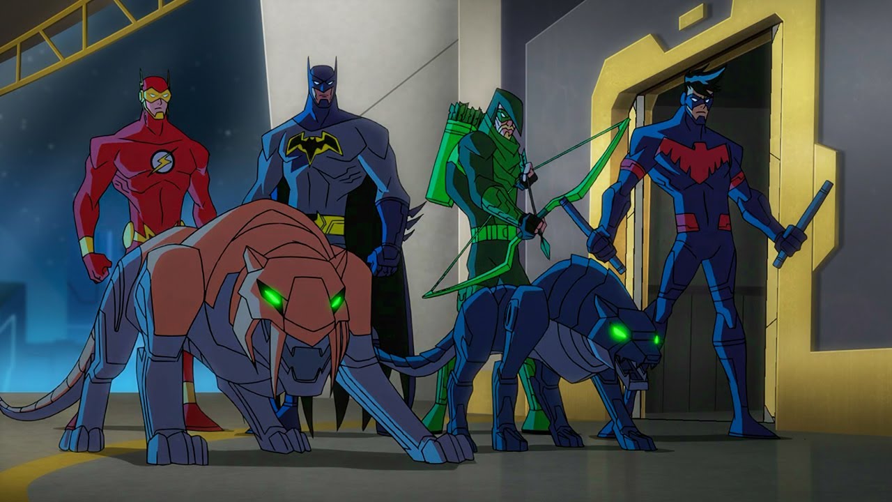 Flash and Green Arrow Come to Batman's Aid and Summon Entire Animal Kingdom