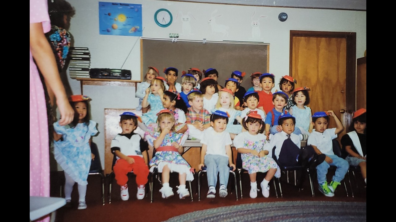 June 1993 | Preschool Spring Program – Singing Songs | Unedited Home Video | San Ramon, CA