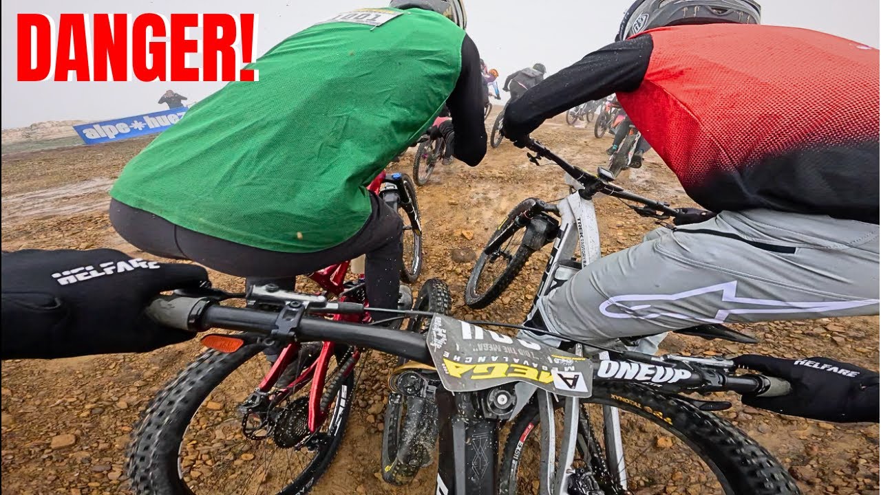 PEOPLE EVERYWHERE! Mega Avalanche 2024! FULL RACE RUN!!
