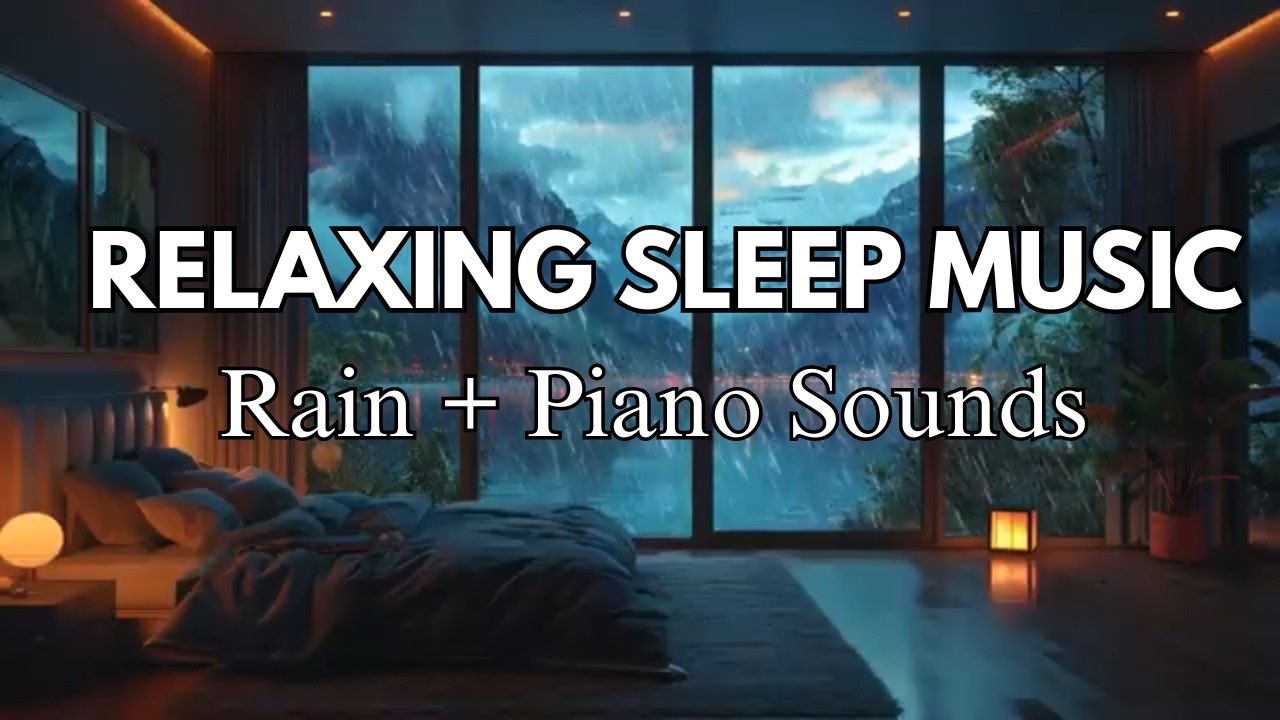 Healing Rain & Piano – Relax Your Mind and Nervous System
