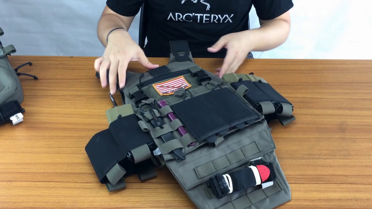 How to attach the front flap on TWINFALCONS FCSK 2.0 Plate Carrier