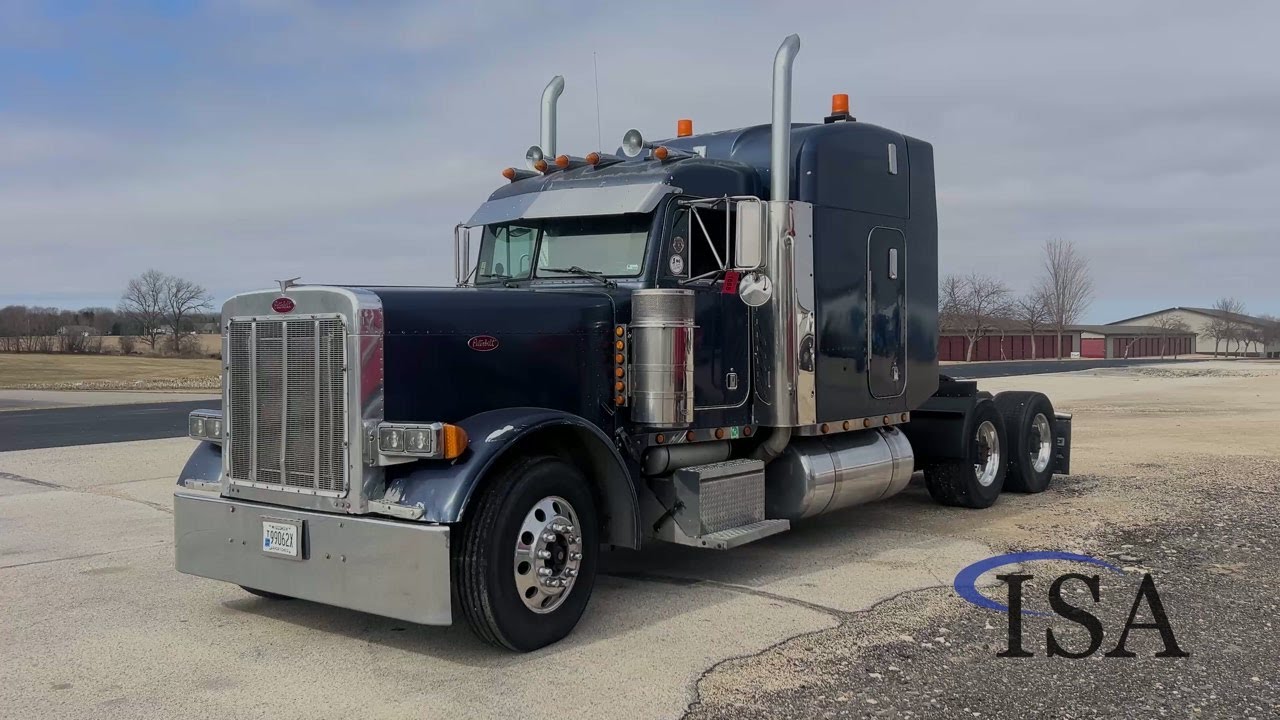 1698 - 2000 Peterbilt 379 Sleeper Cab Truck Tractor will be sold at auction!