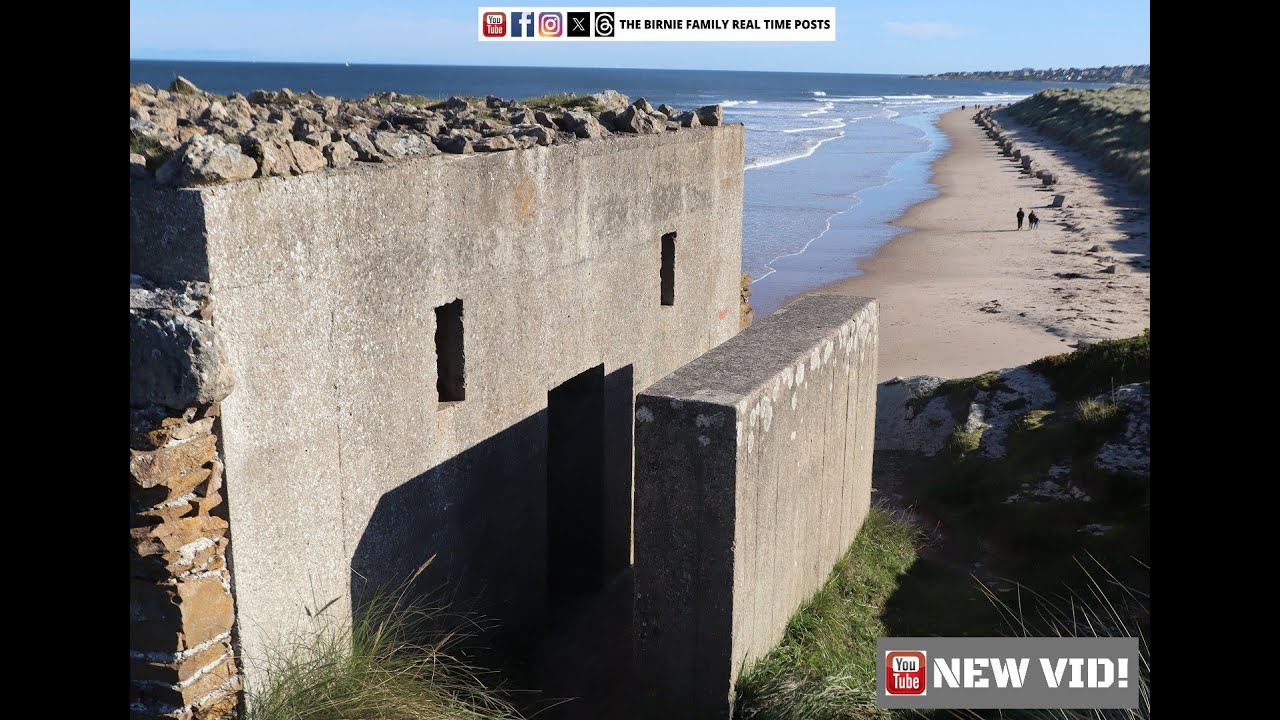 WW2 Gun Turret And A US C17 Landing At RAF Lossiemouth | Lossiemouth Holiday #3 - BF Scottish Tours