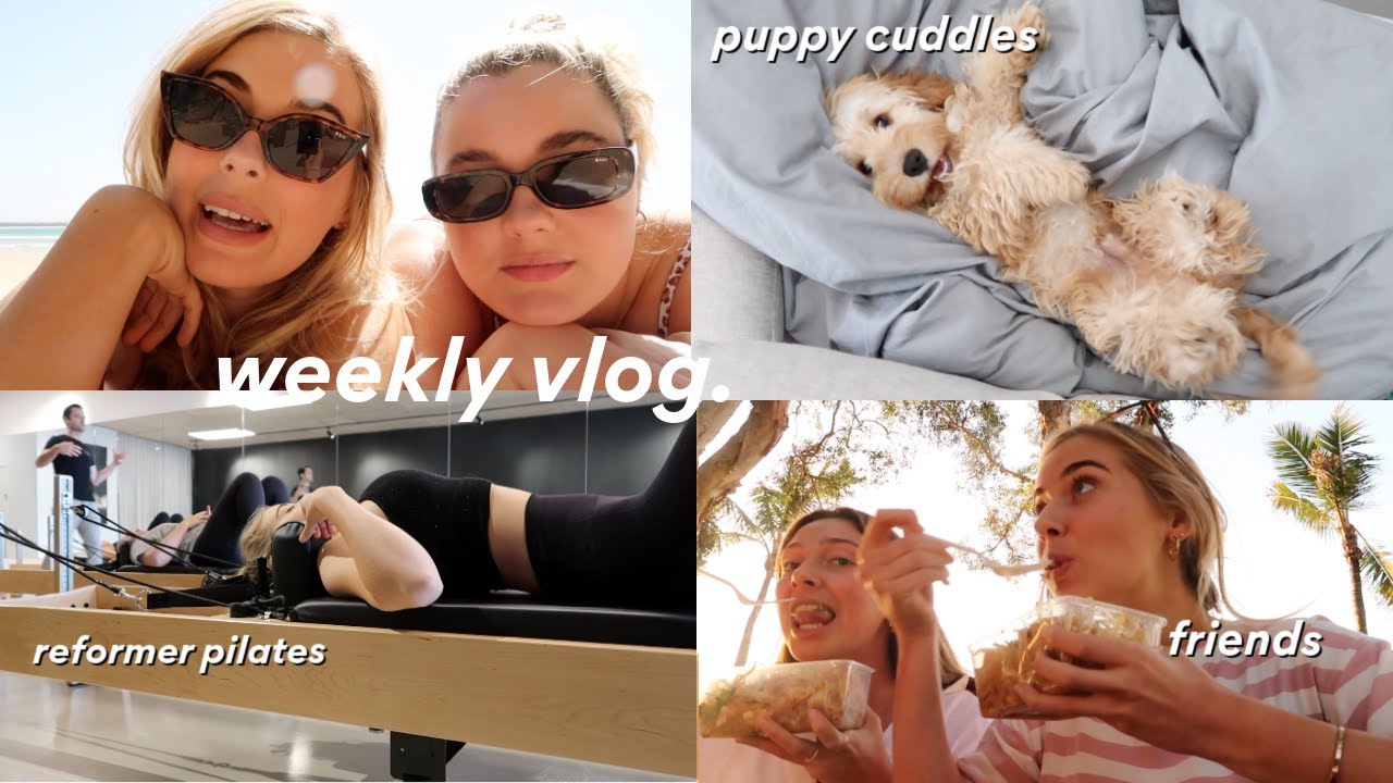 [VLOG] Reformer pilates, house updates + friends!