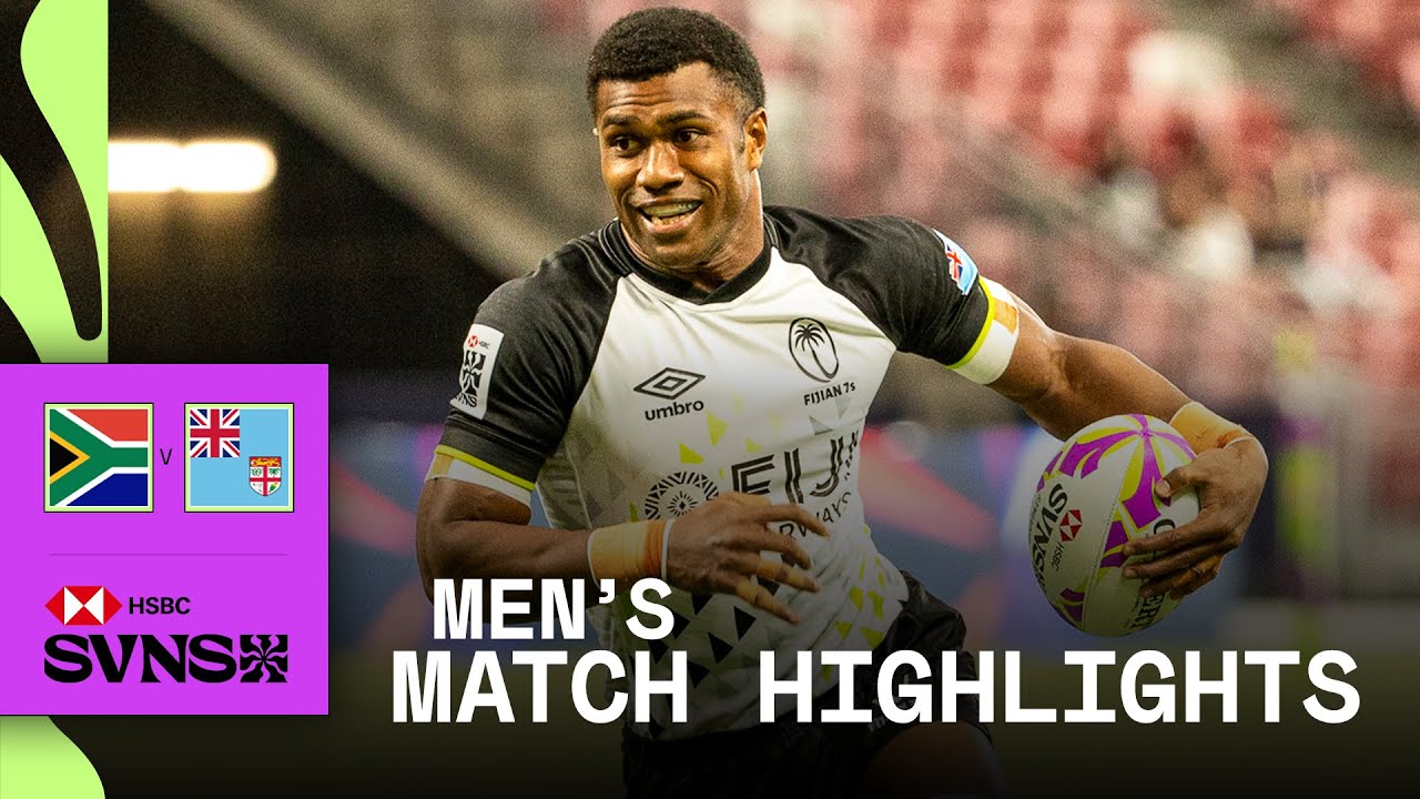 A BATTLE for the ages 🔥 | South Africa v Fiji | HSBC SVNS Singapore 2026 | Men's Highlights