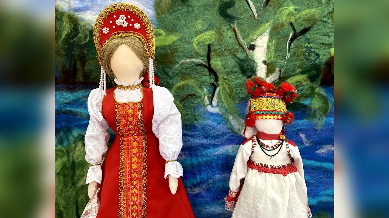 Куклы народов России. 1 часть. (4К)