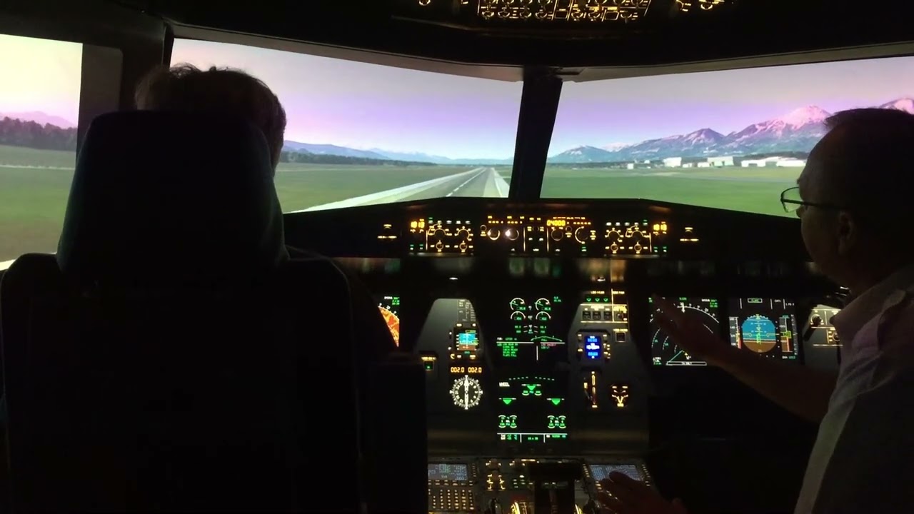 Airbus A320 simulator Ljubljana