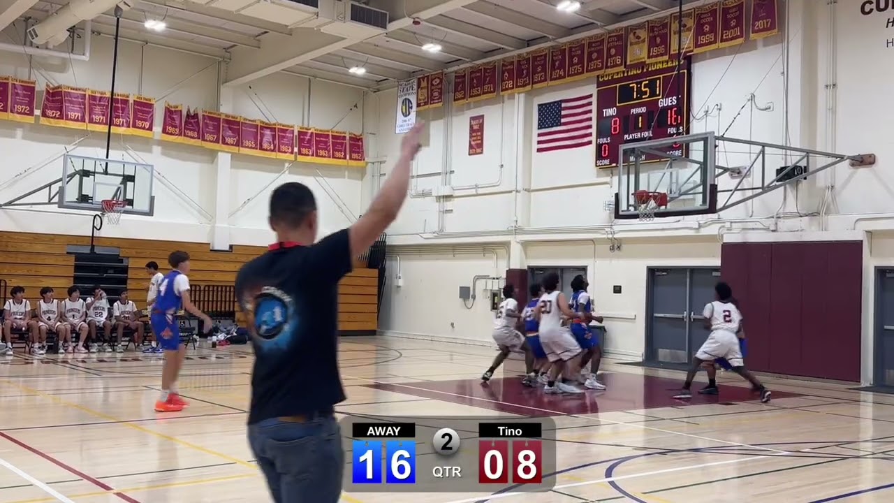 Tino JV: 2025 Nov 21 scrimmage vs Santa Teresa HS