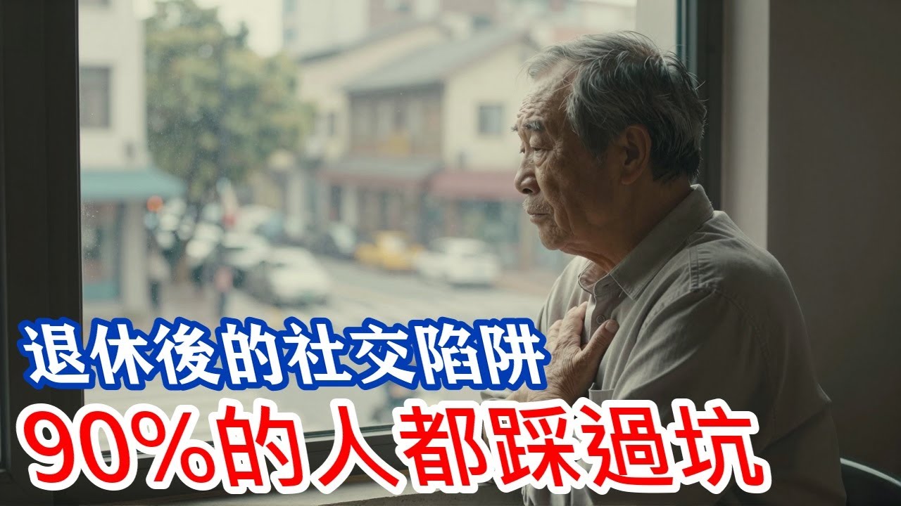 驚人真相！退休後 %的人脈都是「情感吸血鬼」？心理學家揭露 歲後必須逃離的 種社交陷阱，別讓面子毀了你的晚年！ #心理學 #社交陷阱 #退休 #人際關係 #情緒價值