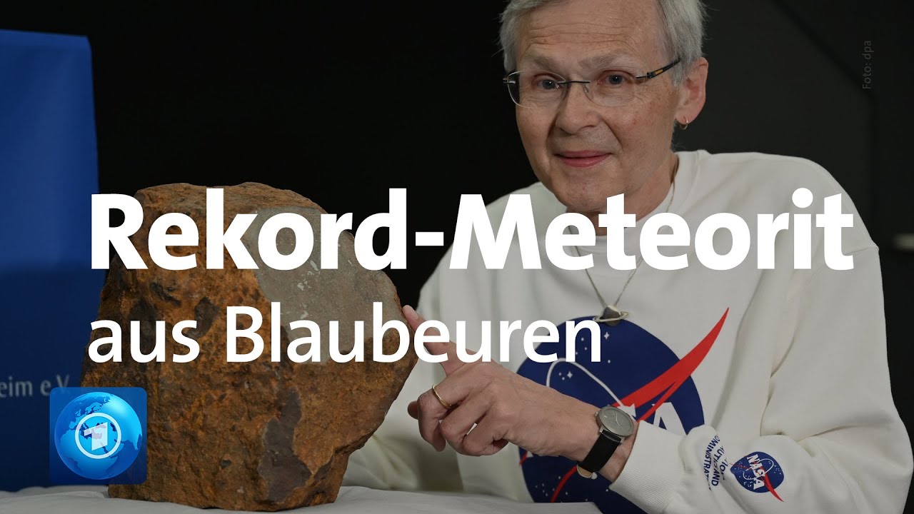 Rekord-Meteorit aus Blaubeuren