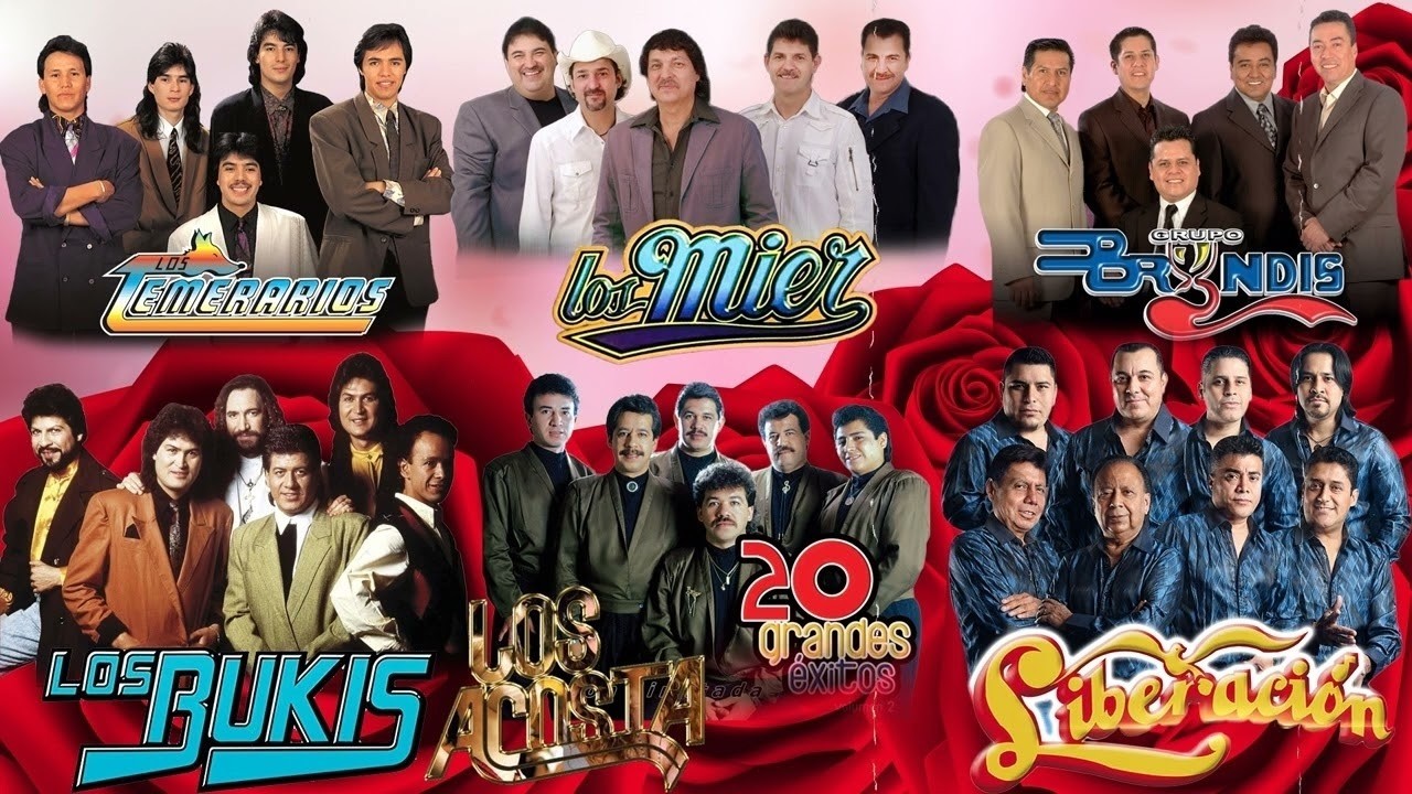 GRUPERAS DEL RECUERDO 💖 Temerarios, Bronco, Bybys, Bukis, Bryndis, Liberaci&oacute;n &ndash; &Eacute;xitos Rom&aacute;nticos 🔥