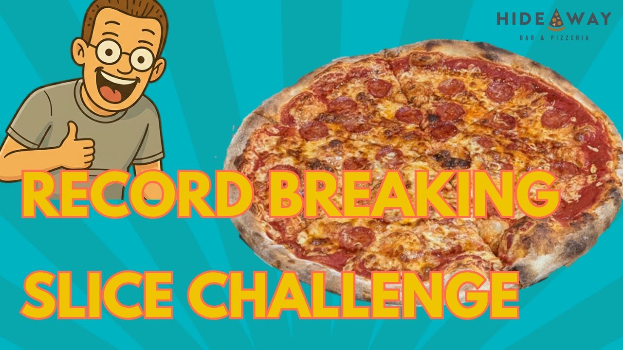 RECORD-BREAKING PIZZA CHALLENGE! 🍕 DARLINGTON’S TOUGHEST PIZZA BATTLE