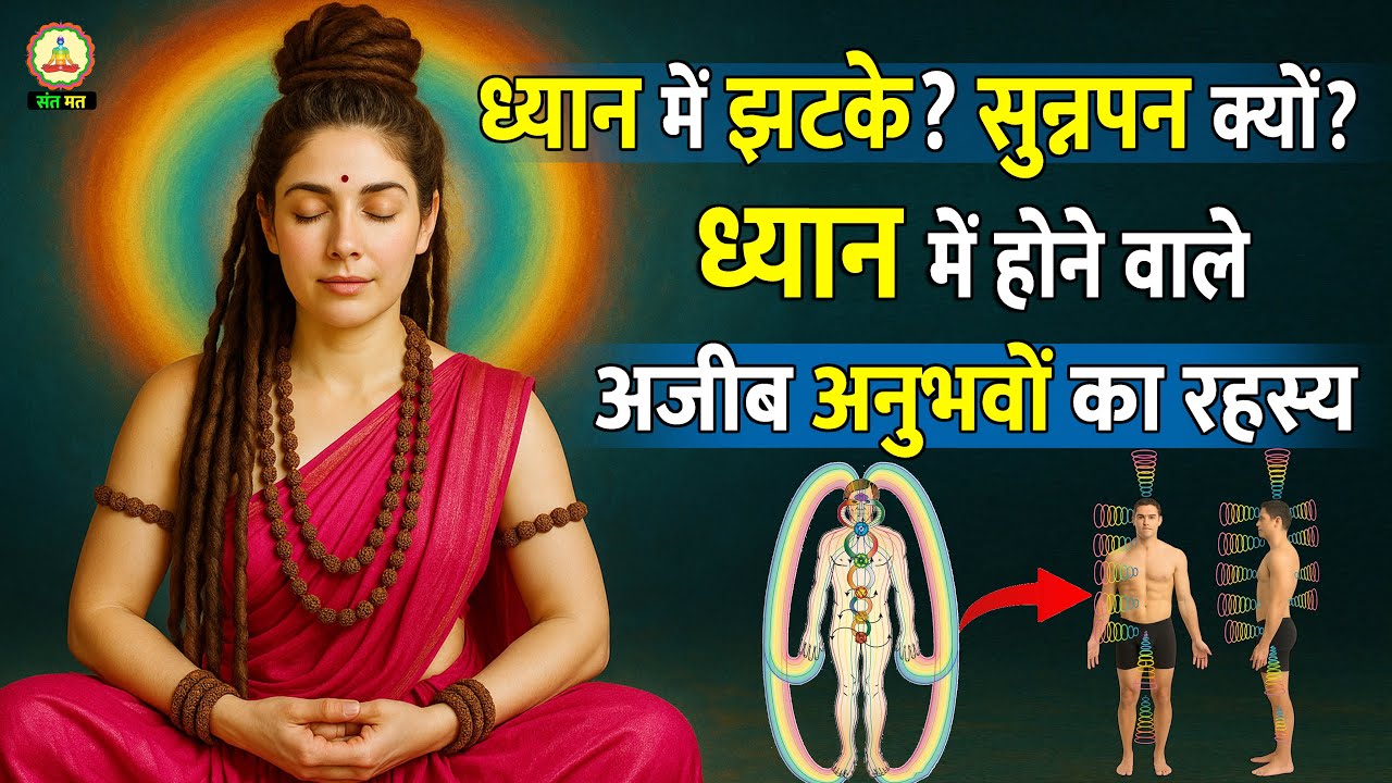 ध्यान में झटके और सुन्नपन क्यों होता है? | Meditation Jerks & Numbness | Naam Simran Sant Mat #rssb
