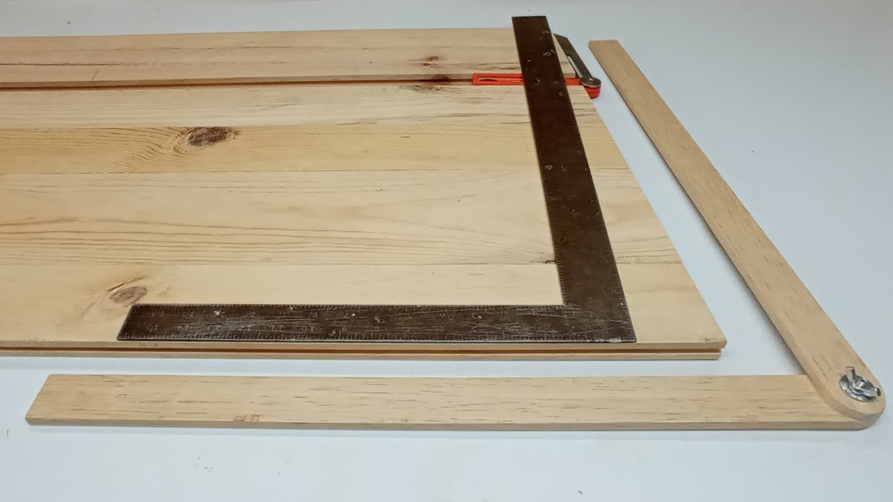 C&oacute;mo Hacer Cortes Especiales En Madera Con Falsa Escuadra Ideal Para Instalaci&oacute;n De Closets