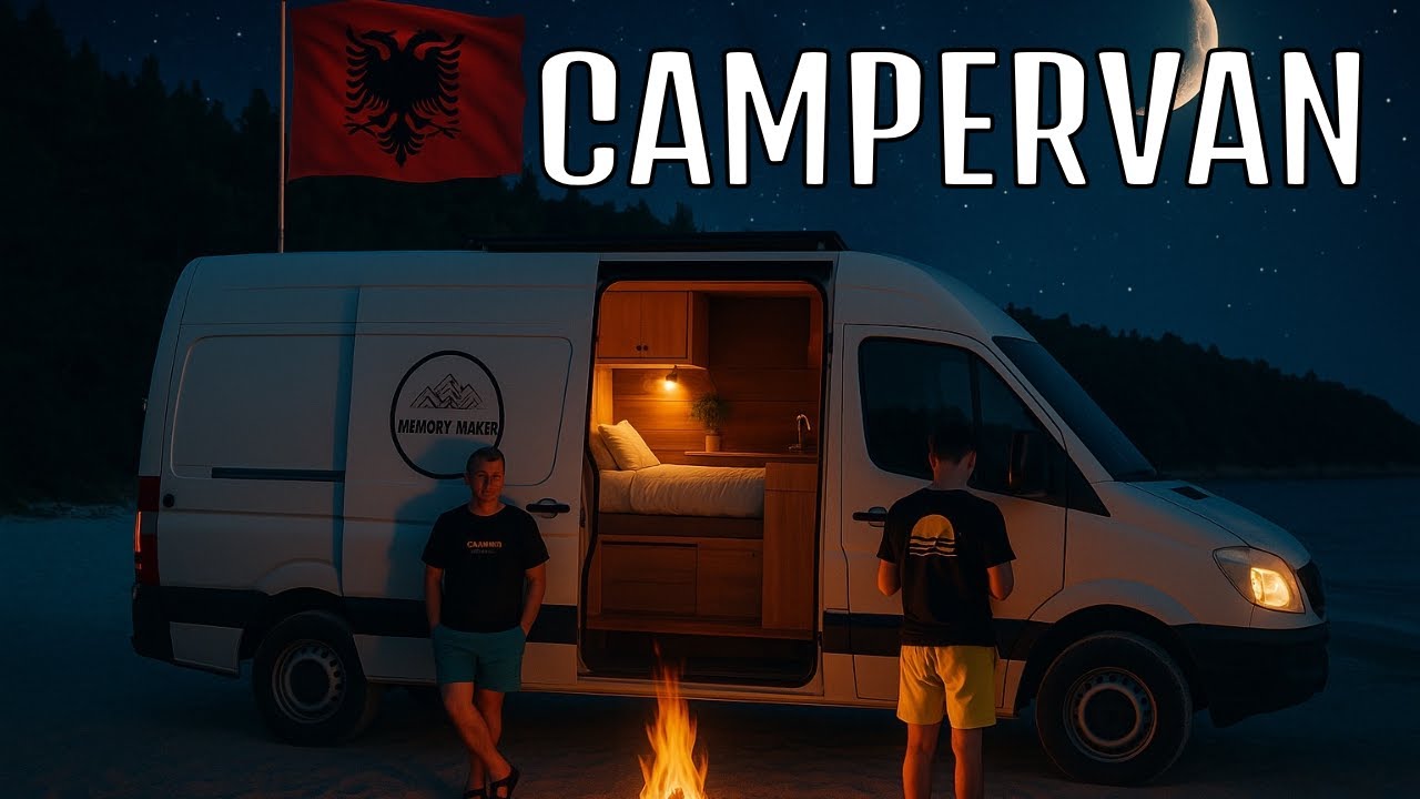 FILLOJME AVENTUREN ME CAMPERVAN NE SHQIPERI - SHPELLA E PULEBARDHAVE (EP.1) SHQIP VLOG 4K 🌊