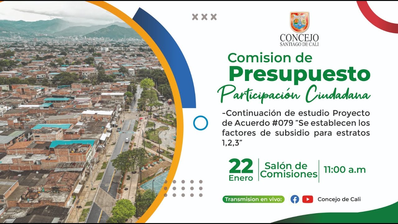 Comisión de Presupuesto, Jueves 22 de Enero 2026