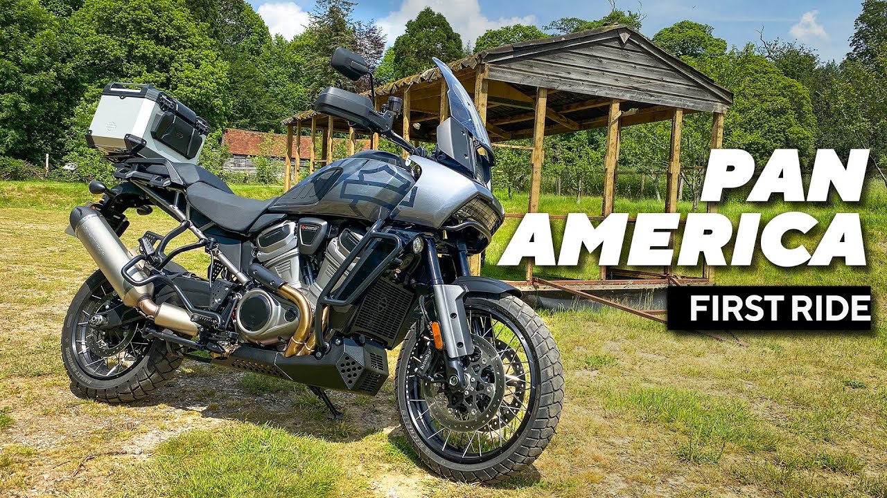 Harley Pan America First Ride - See the Action!