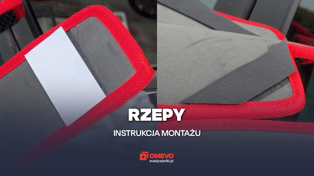Jak zamontować rzepy w OMEVO EVA Dywaniki?🚗