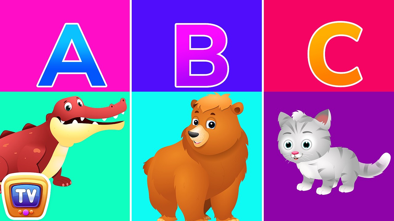ChuChu TV Alphabet Animals – Learn the Alphabets, Animal Names & Animal Sounds | ABC Songs for Kids