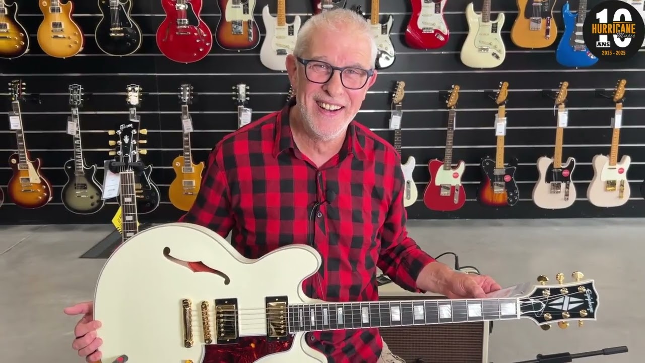 Epiphone IBGCS 1959 ES355 vs Gibson ES 335 dans le Gibson Falcon 20