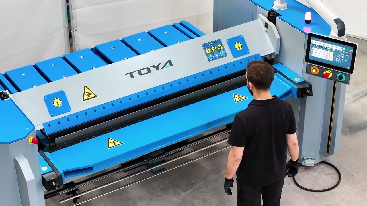 CNC box and pan brake - automatic folder