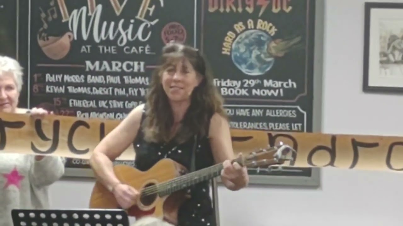 Polly Morris band at Allendale Centre Cafe: Wales
