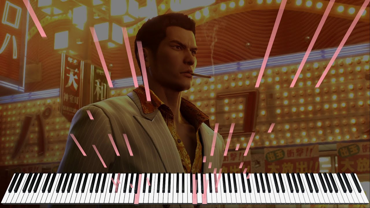 Ryuugagotoku Yakuza - Bakamitai Piano Cover