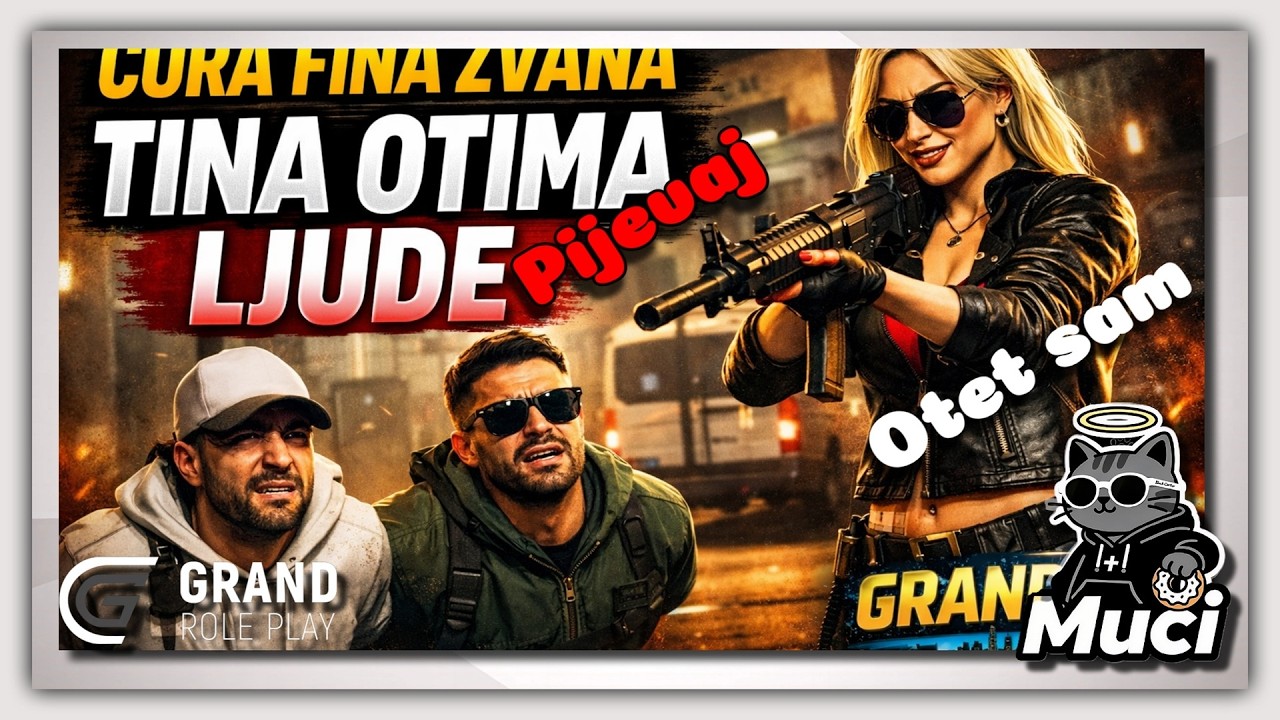 Cura fina zvana Tina otima ljude Grand RP