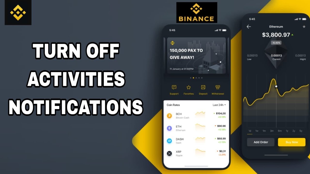 How To Turn Off Activities Notifications On Binance App