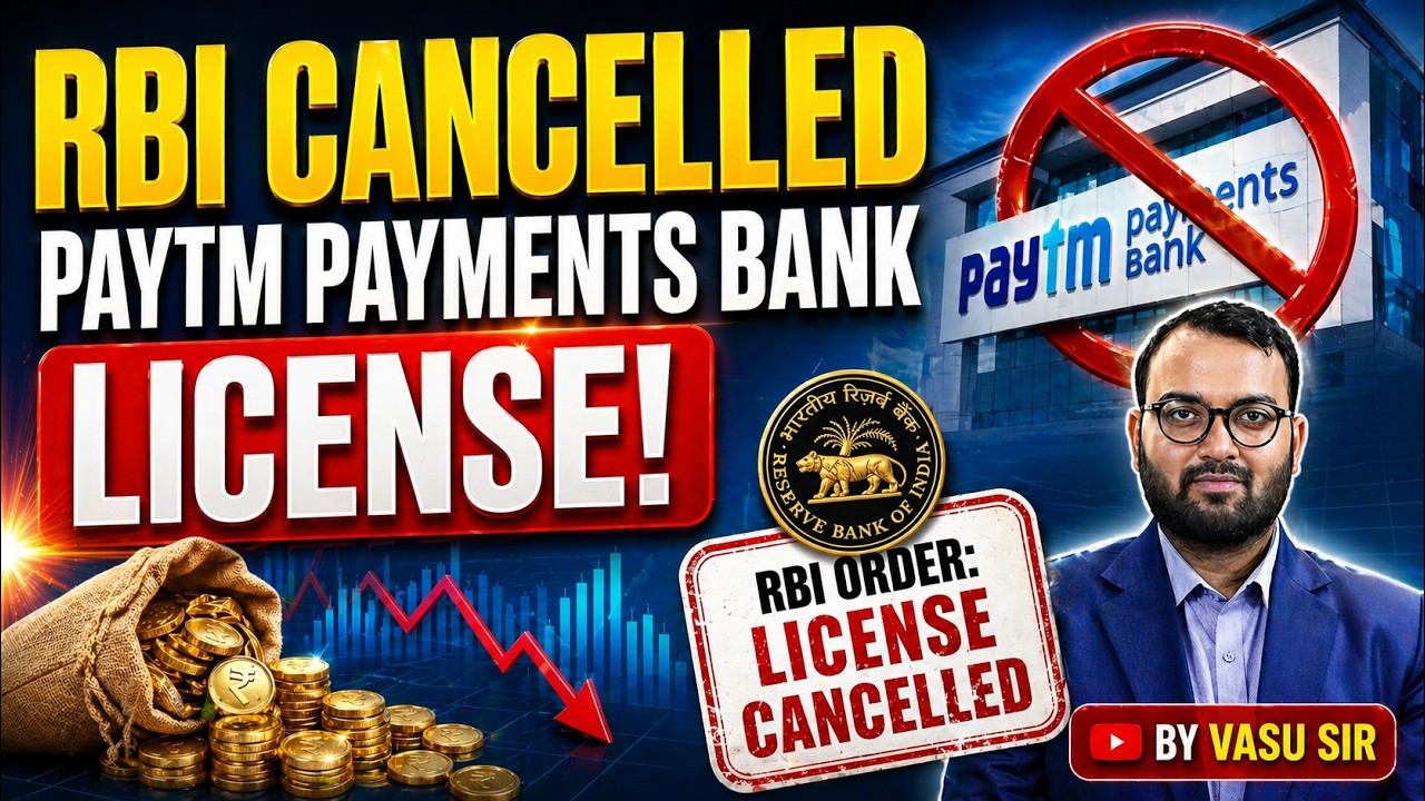 RBI Cancels Paytm Payments Bank Licence | Impact on Users, UPI & Digital Payments | UPSC Preplab