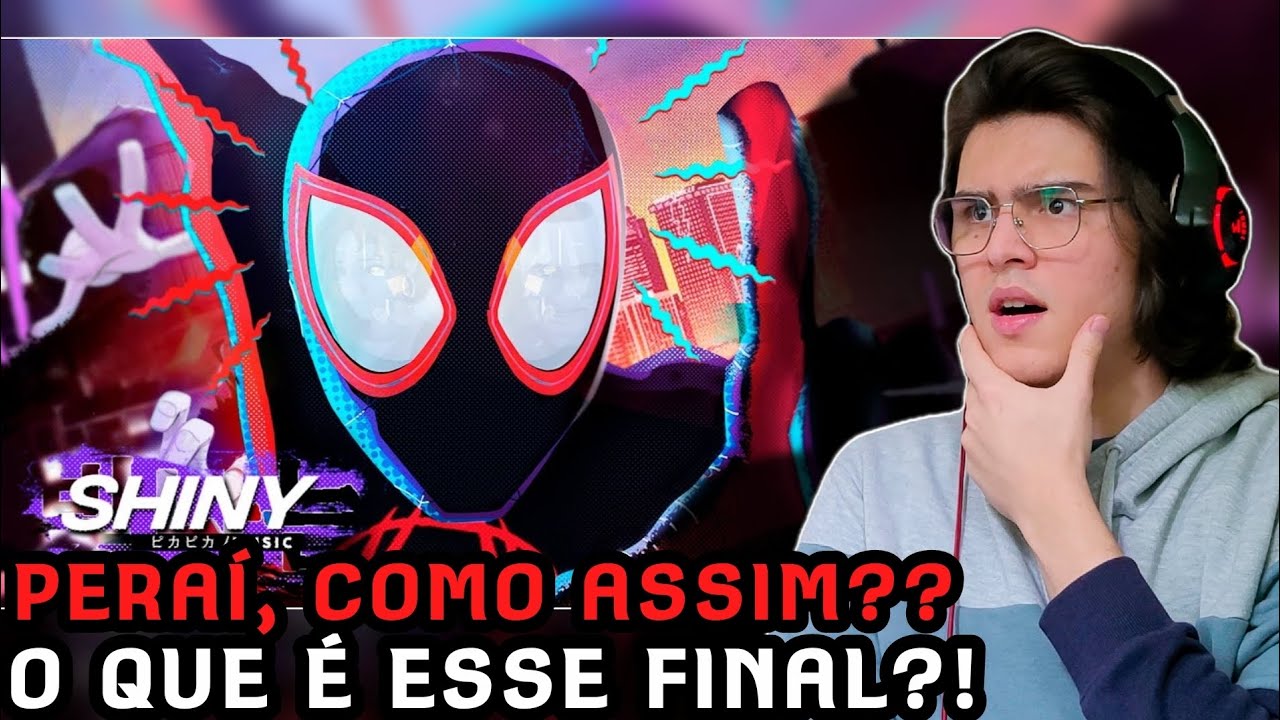 (QUE??) React Anomalia | Miles Morales (Homem-Aranha: Através do Aranhaverso) | Shiny