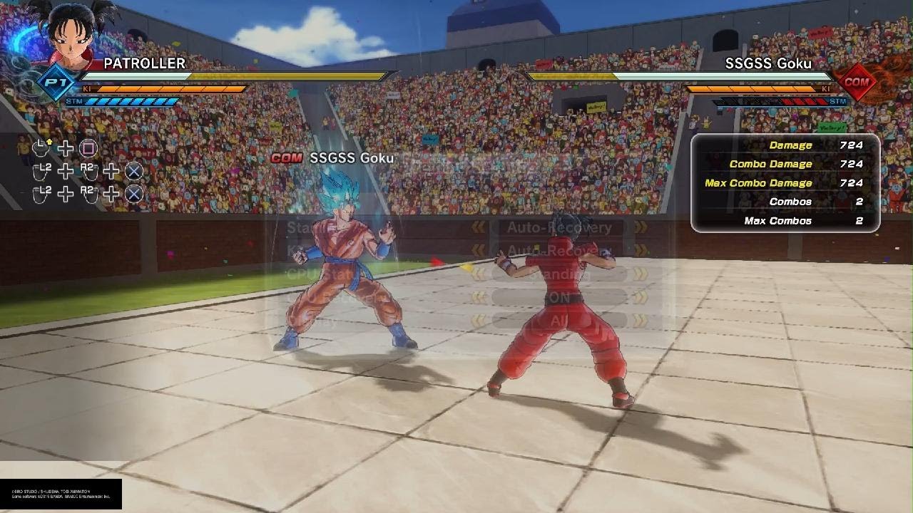 DRAGON BALL XENOVERSE 2 hacks use fake blast as a intro to stamina break