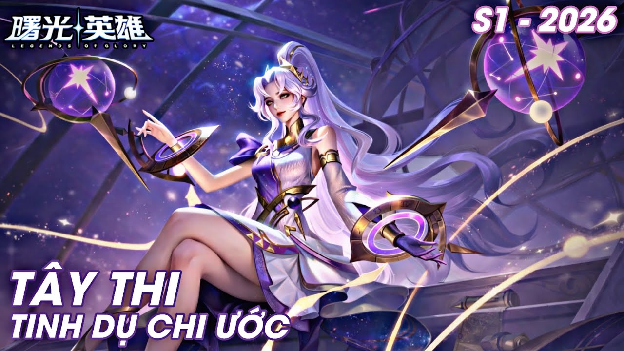 [ Legend of Glory ] Xi Shi/Tây Thi - Epic Skin And Gameplay
