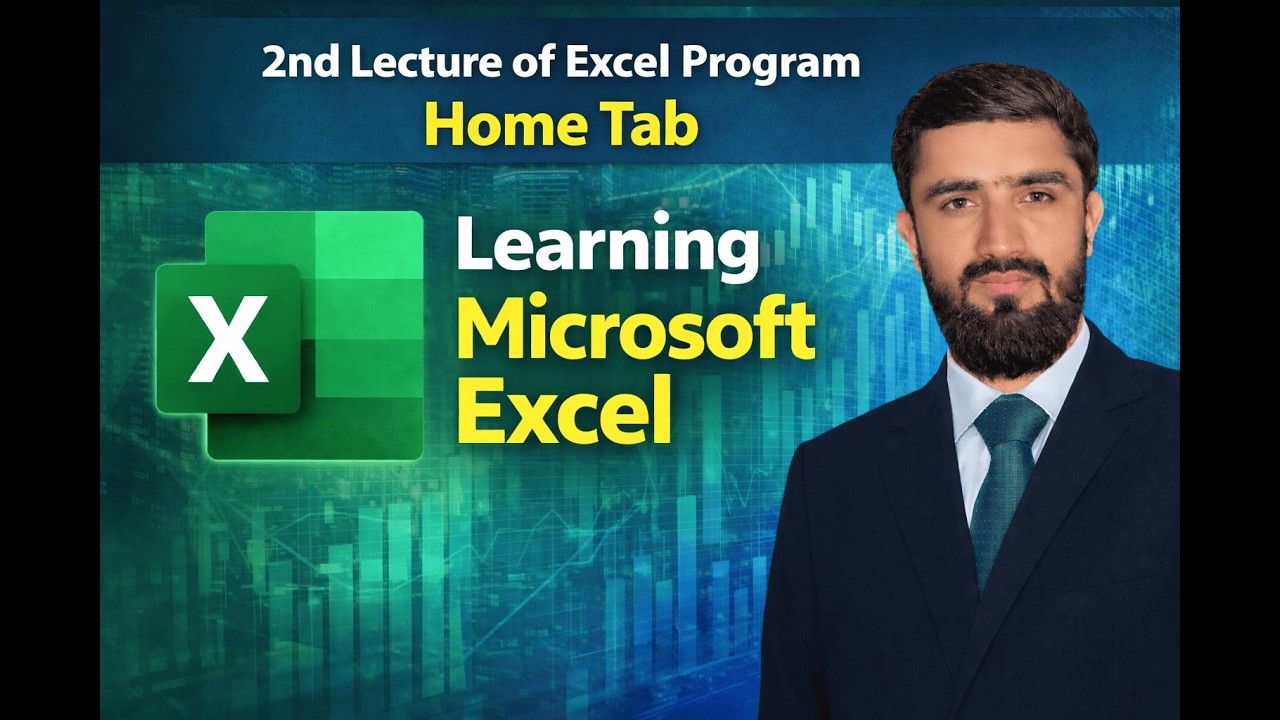 2nd Lecture : Clipboard of Excel Program in Pashto
