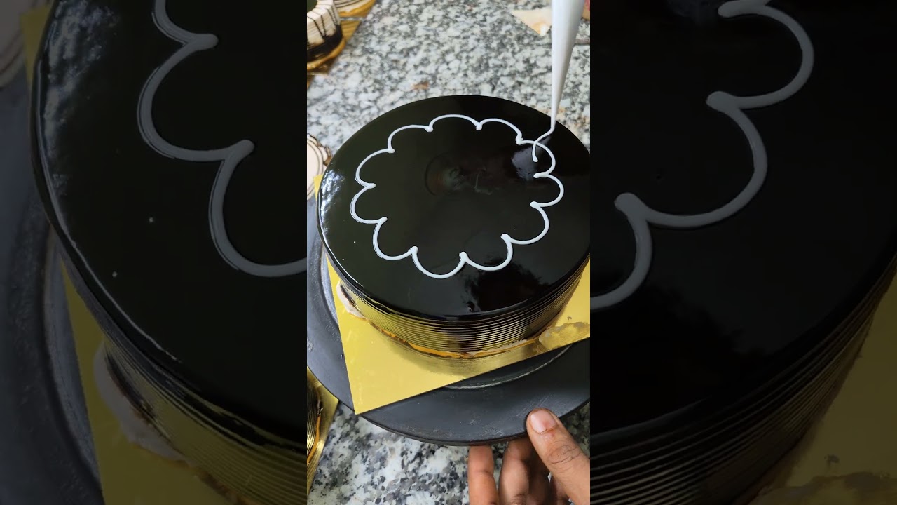 New Decorating Chocolate Cake 