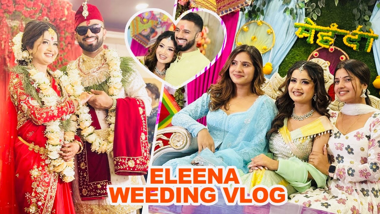 Eleena Wedding Vlog || Smarika || Samarika || Jvis Jvin ||