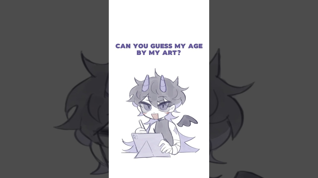 guess my age by my art 😋 #digitalart #oc #artist #trending