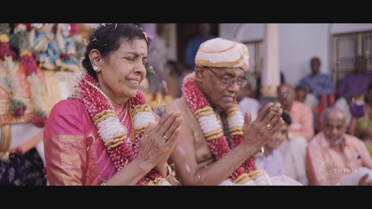 Sathabhishekam. Shri Dr Lakshmanan - Smt. Vasantha on 01.08.2024 at Kothamangalam