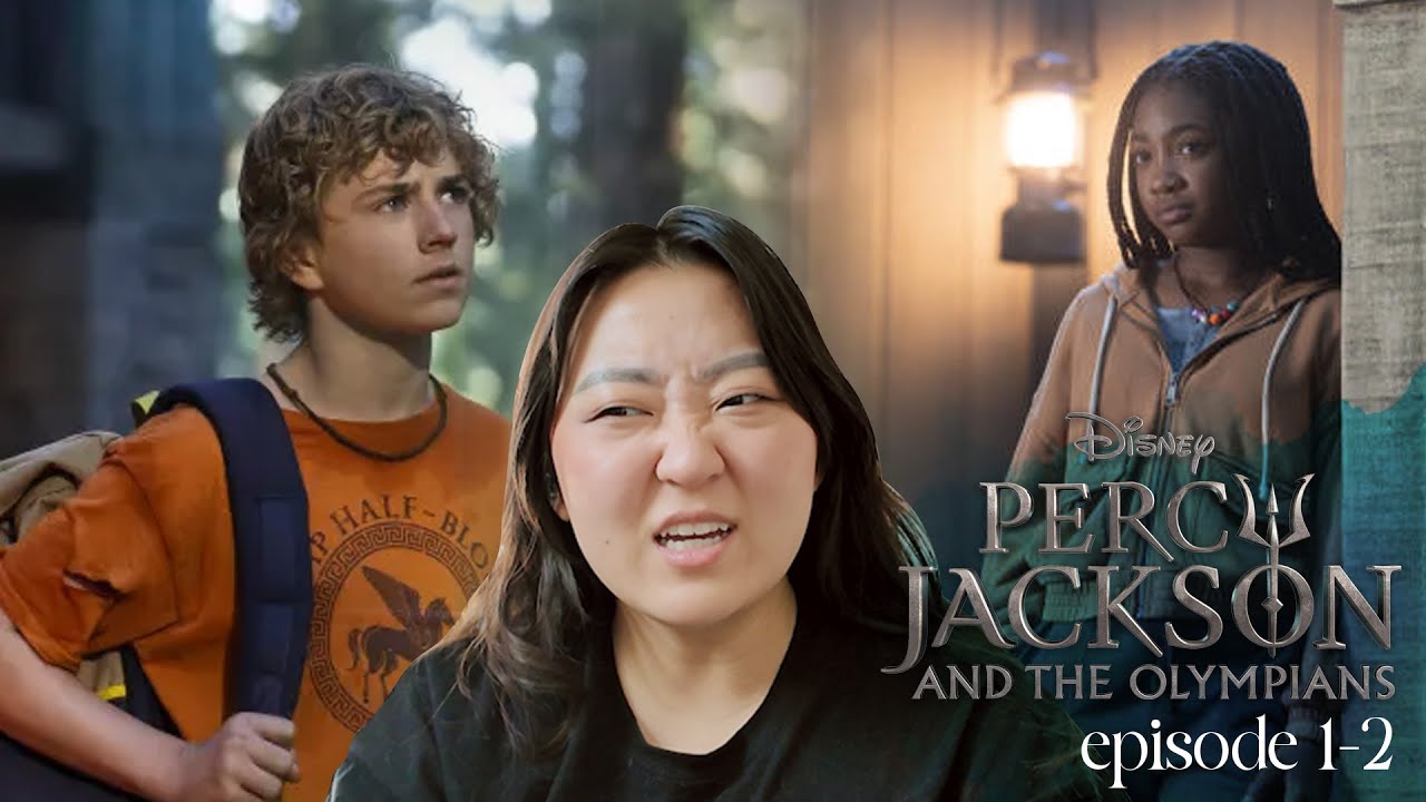 let the sass begin! FIRST TIME REACTING TO *PERCY JACKSON AND THE OLYMPIANS* EP 1-2 (2023)