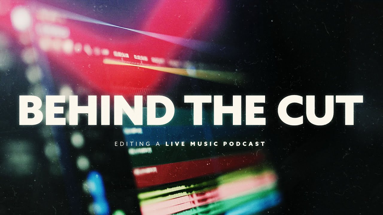 Live Session Post-Production - Cutting SONIC SEEDPOD