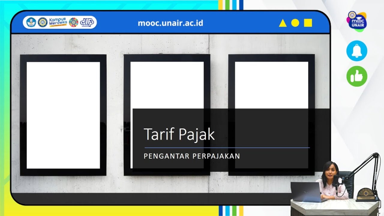 Tarif Pajak | MOOC | Materi Pengantar Perpajakan Seri 7