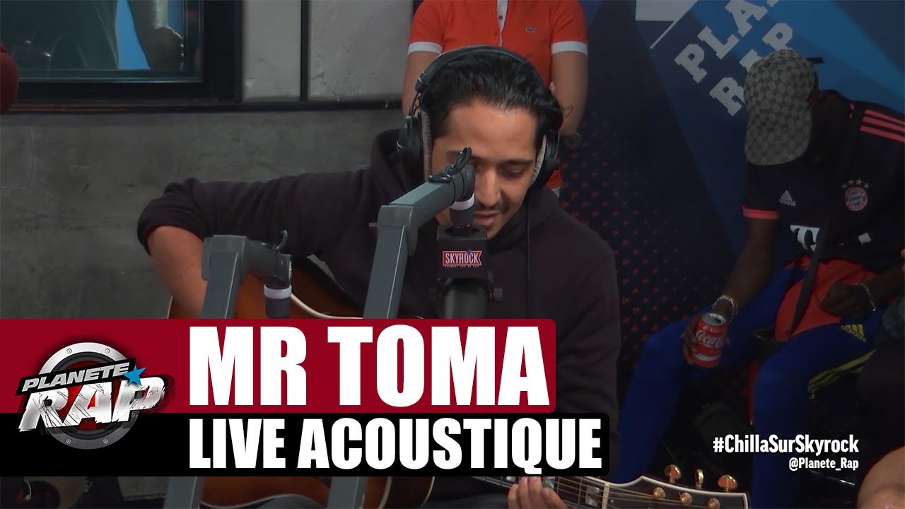 Mr Toma en live acoustique #PlanèteRap