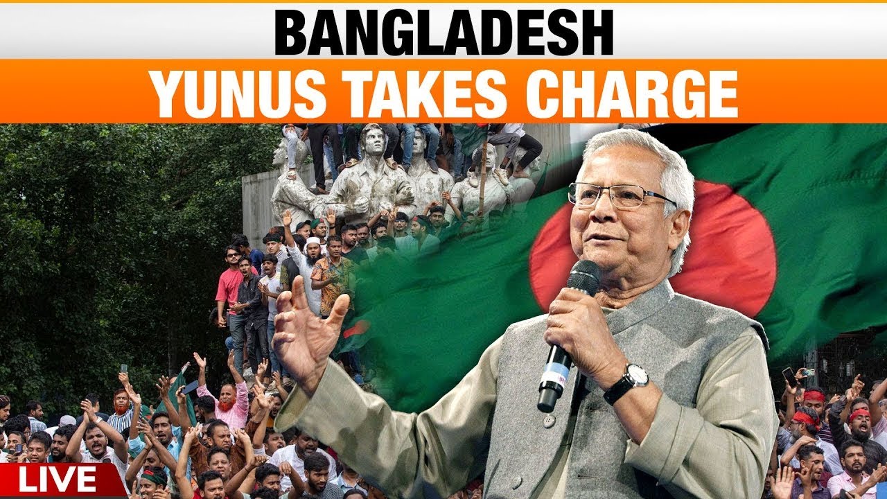 Bangladesh Crisis: Muhammad Yunus Sworn in as Bangladesh's Interim Govt Leader Amidst Crisis | News9