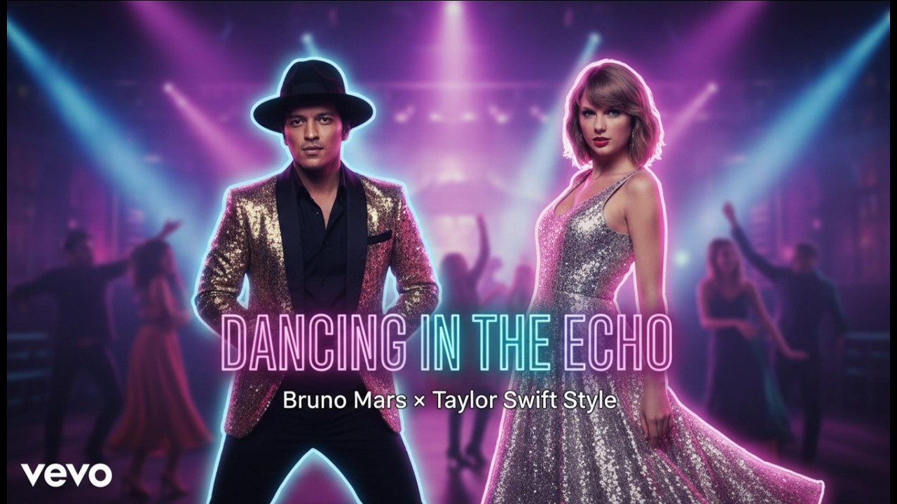 Dancing In The Echo | Bruno Mars × Taylor Swift Style Dance Pop Music Video