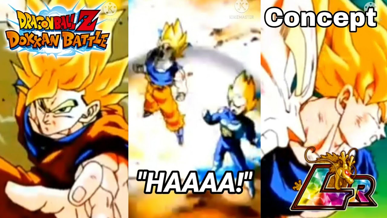 Dragon Ball Z Dokkan Battle Concept - NEW LR Super Saiyan Goku & Super Saiyan Vegeta (+Active Skill)