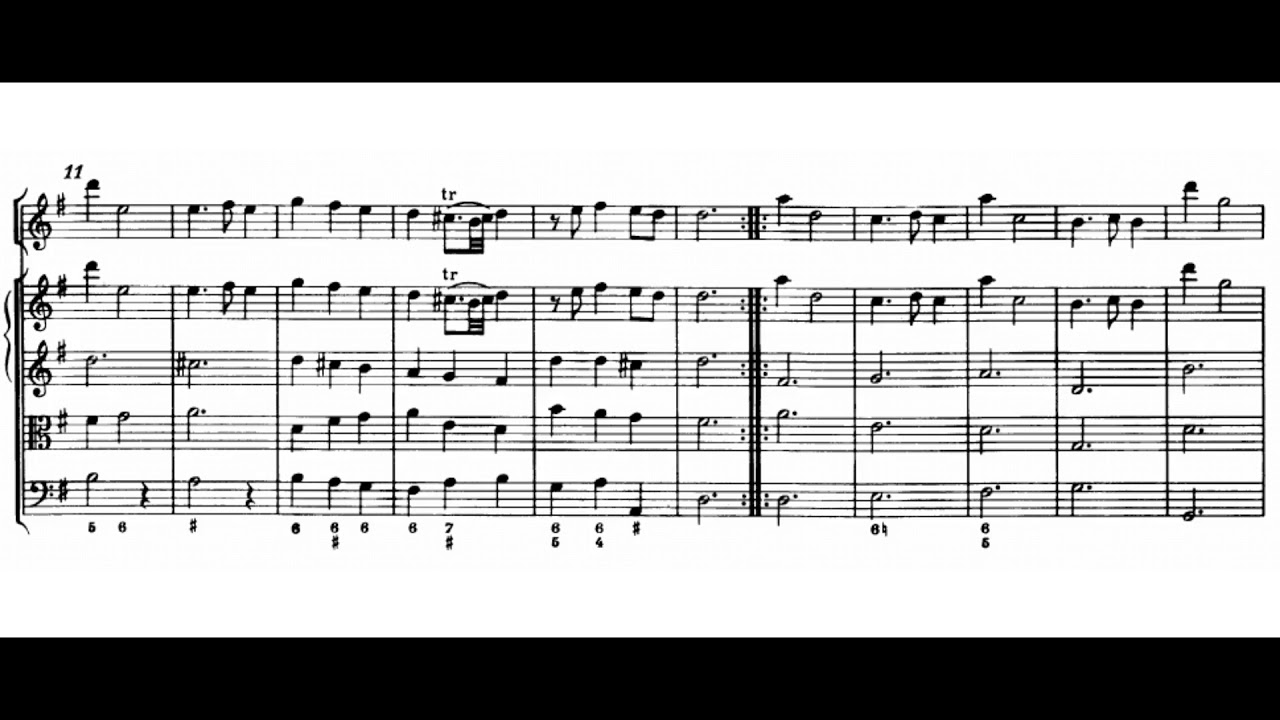 Händel: Water Music - 12. (Menuet) - Harnoncourt