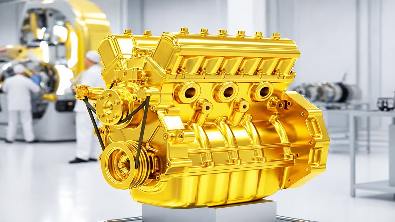 Inside the Factory: Casting the Gold Bullion Engine Block for the Aston Martin DB3S